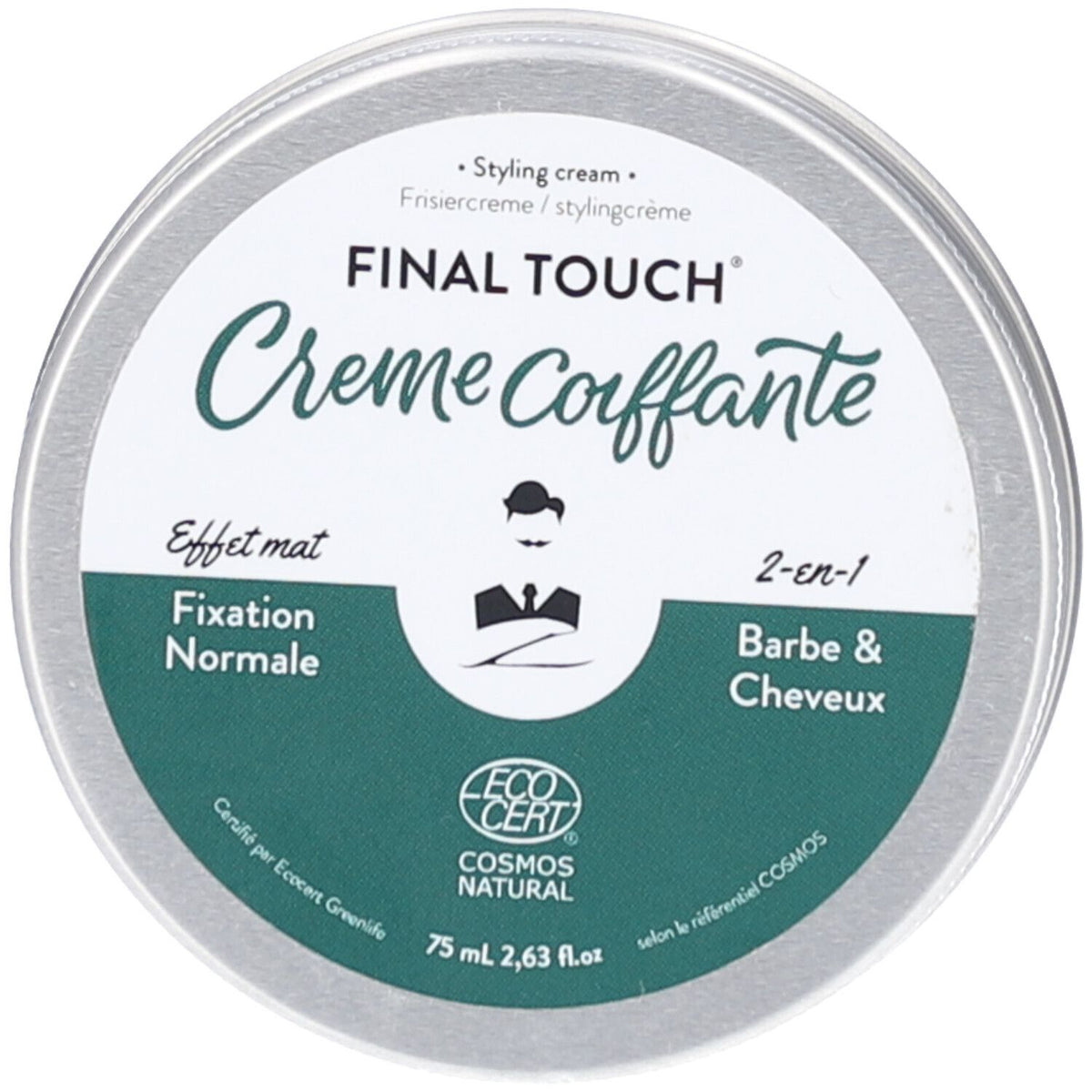 Monsieur Barbier Crème coiffante - FINAL TOUCH (75 ml)