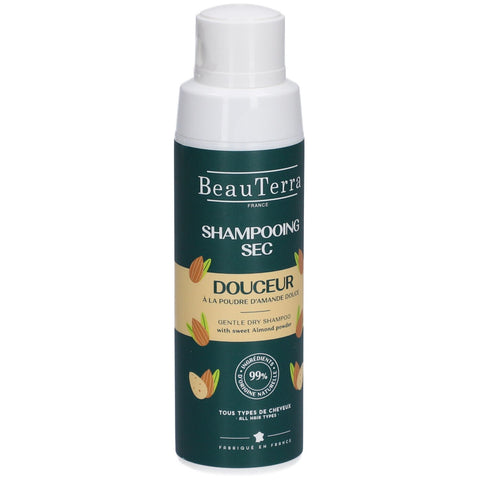 BeauTerra Shampooing sec doux pour tous types de cheveux (50 g)