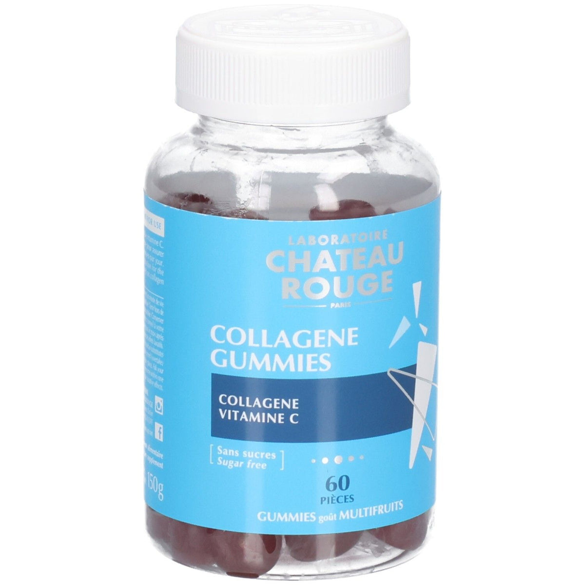 Laboratoire Château Rouge Collagene Gummies (60 pièces)