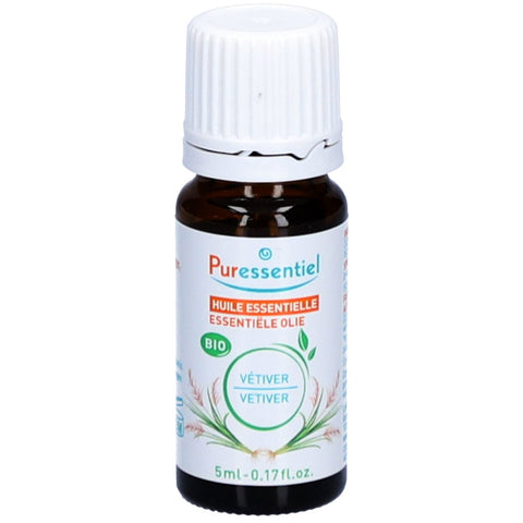 Puressentiel® Huile essentielle de vétiver bio (5 ml)