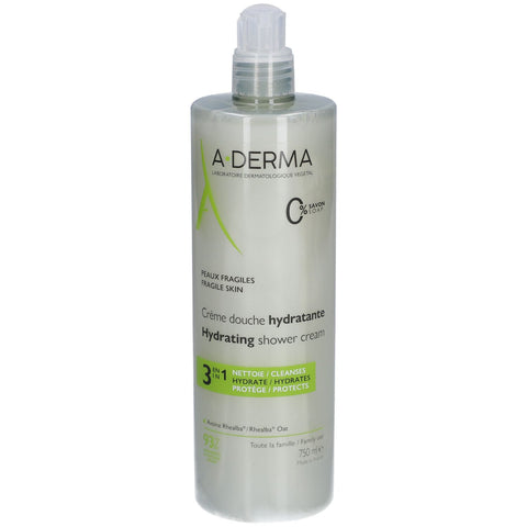 A-Derma Feuchtigkeitsspendende Duschcreme — 750 ml