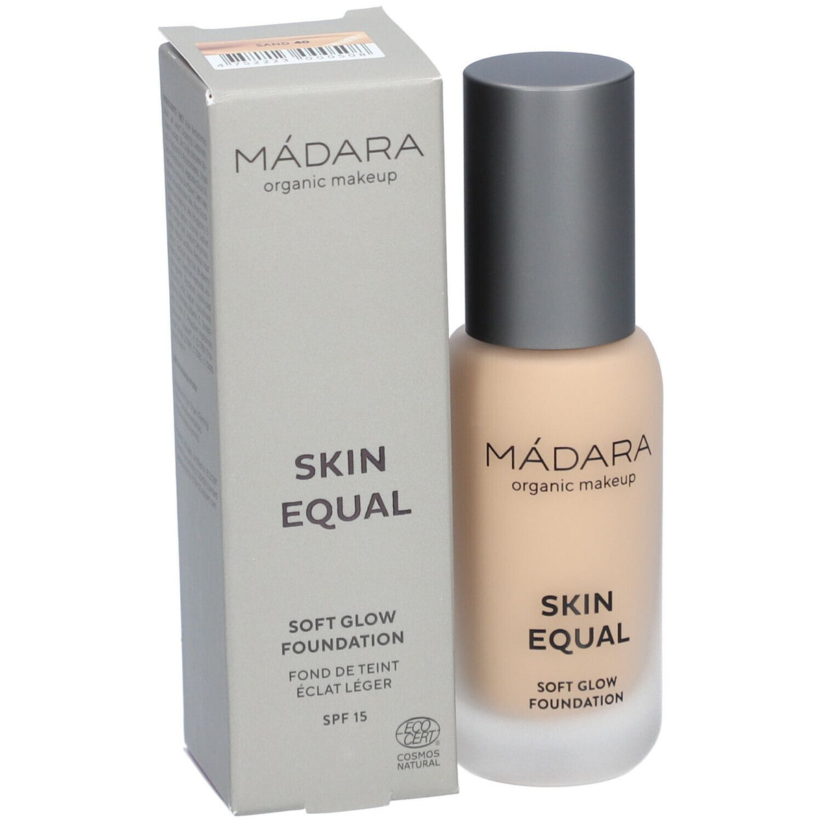 MADARA Skin Equal Soft Glow Foundation 40 Sand (30 ml)