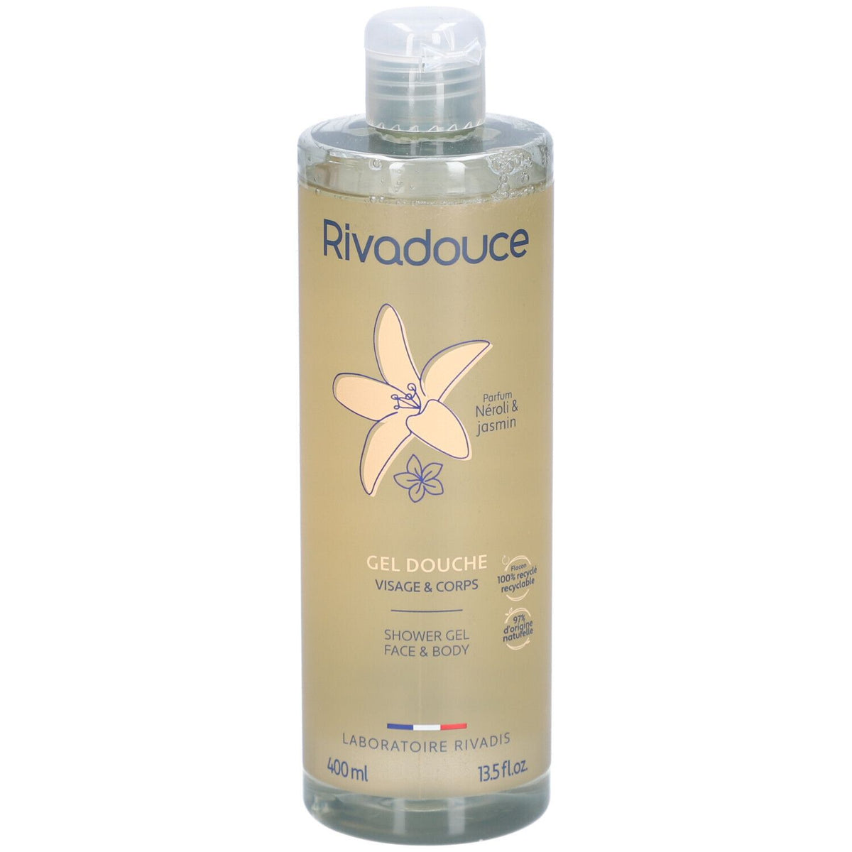 Rivadouce Gel douche Néroli & Jasmin (400 ml)