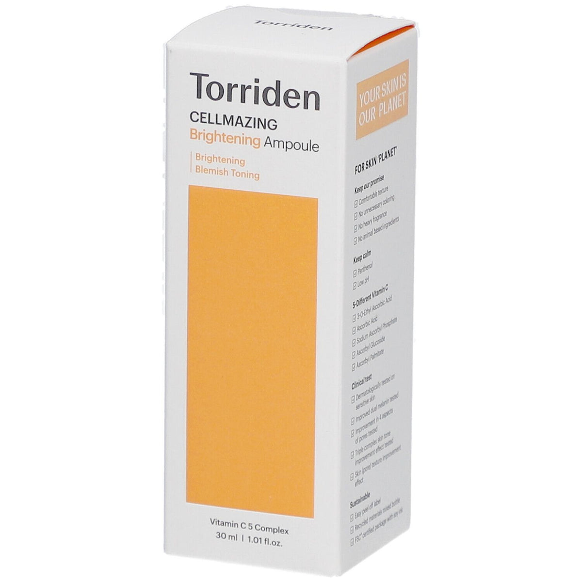 Torriden CELLMAZING Sérum éclaircissant à la vitamine C (30 ml)
