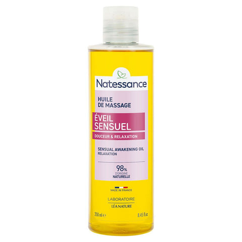 NATESSANCE Huile de massage éveil sensuel (250 ml)