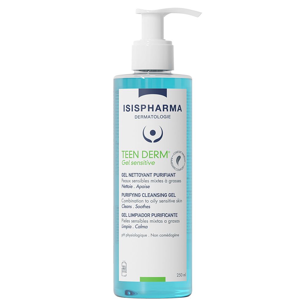 Isispharma Teen Derm Gel Sensitive (250 ml)