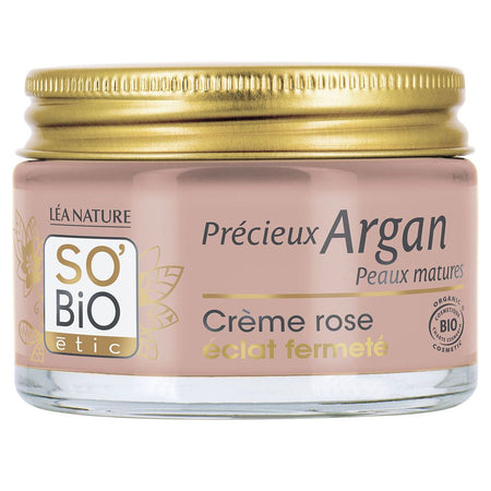 SO BIO ETIC Crème Rose éclat fermeté — 50 ml