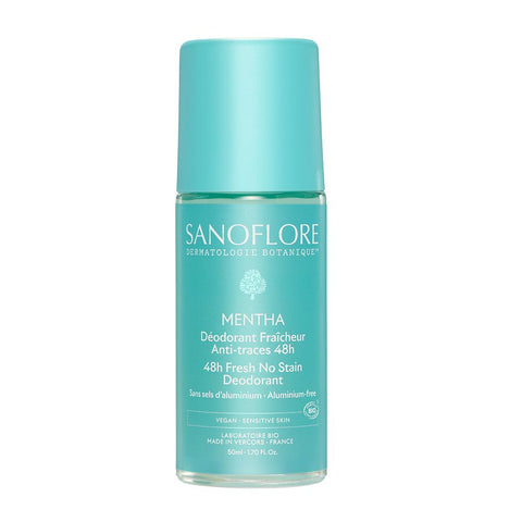 SANOFLORE Mentha Deodorant Frische Anti-Flecken 48h — 50 ml