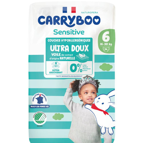 Carryboo Sensitive Couches bébé - T6 (16-30 kg)