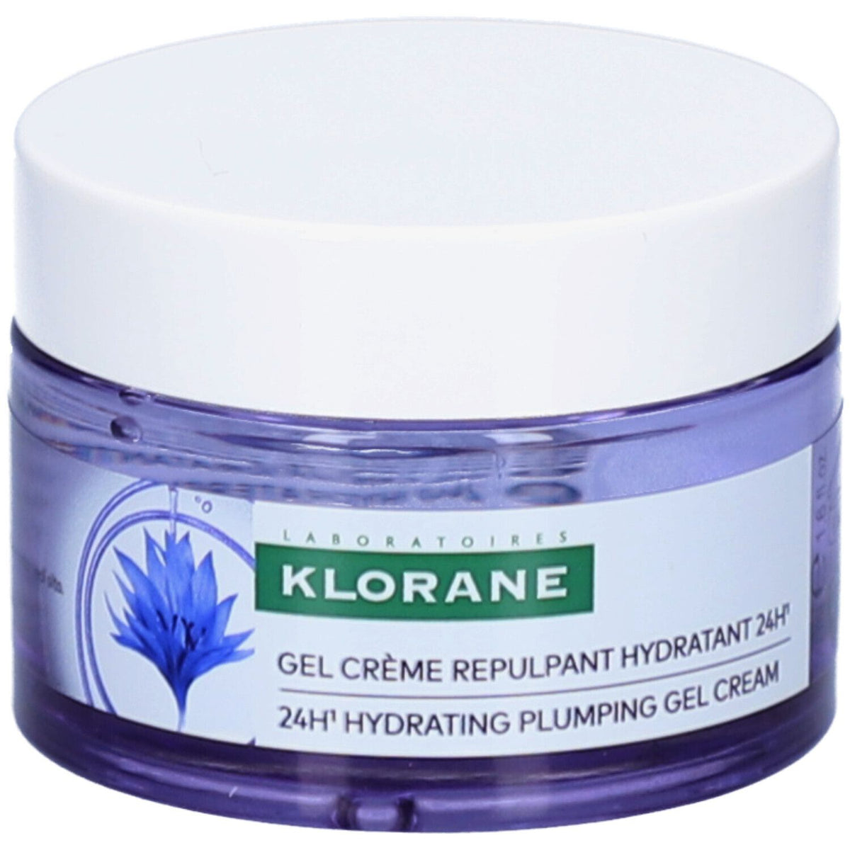 KLORANE Gel Crème Repulpant Hydratant 24H — 50 ml