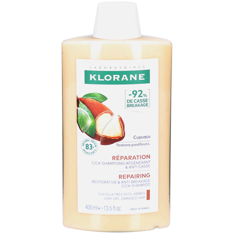 KLORANE Cica-Shampoing Régénérant & Anti-Casse — 400 ml