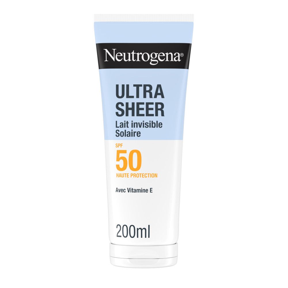 Neutrogena Ultra Sheer Lait Corps Hydratant Invisible SPF50 (200 ml)