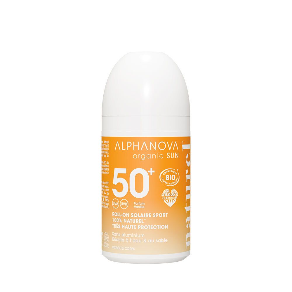 Alphanova Roll-On Solaire Sport SPF50+ (50 g)