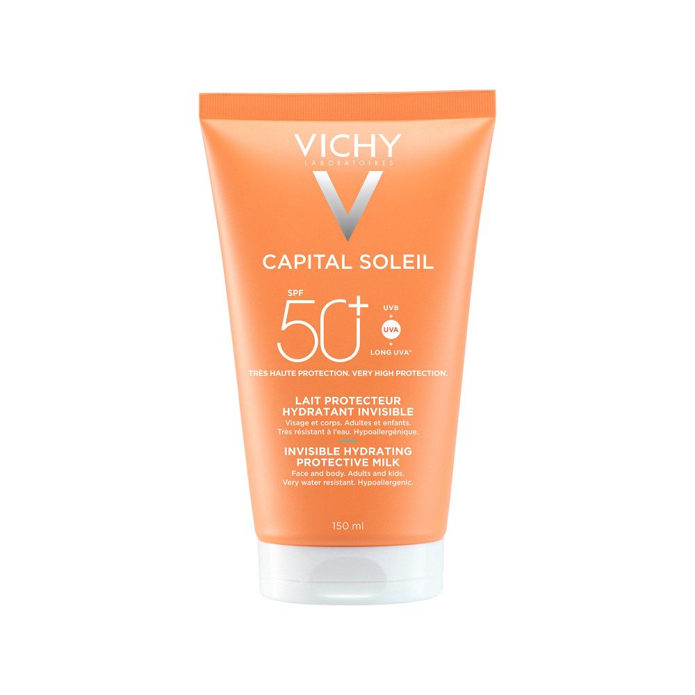 Vichy Capital Soleil Lait Hydratant Invisible SPF50+ (150 ml)