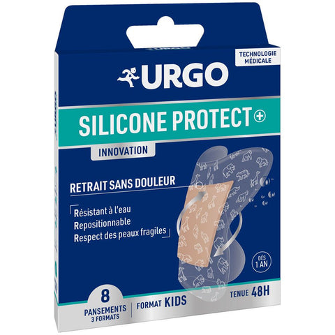 URGO Silicone Protect+ Format Kids (8 pièces)