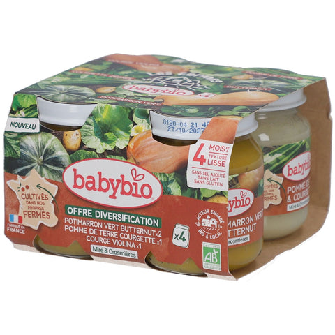 Babybio Mein erstes Gemüse aus unseren Regionen Bio 4 x 130g
