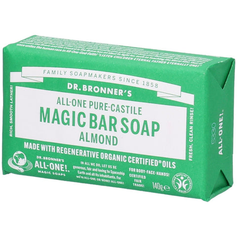 Dr. Bronner's Mandel reine Castile Magische Seife Bar (140 g)