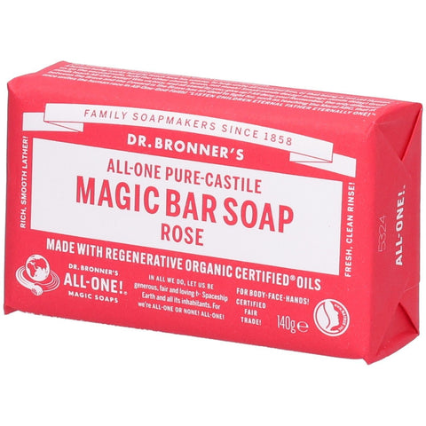 Dr. Bronner's Rose Pure-Castile Magic Seife (140 g)