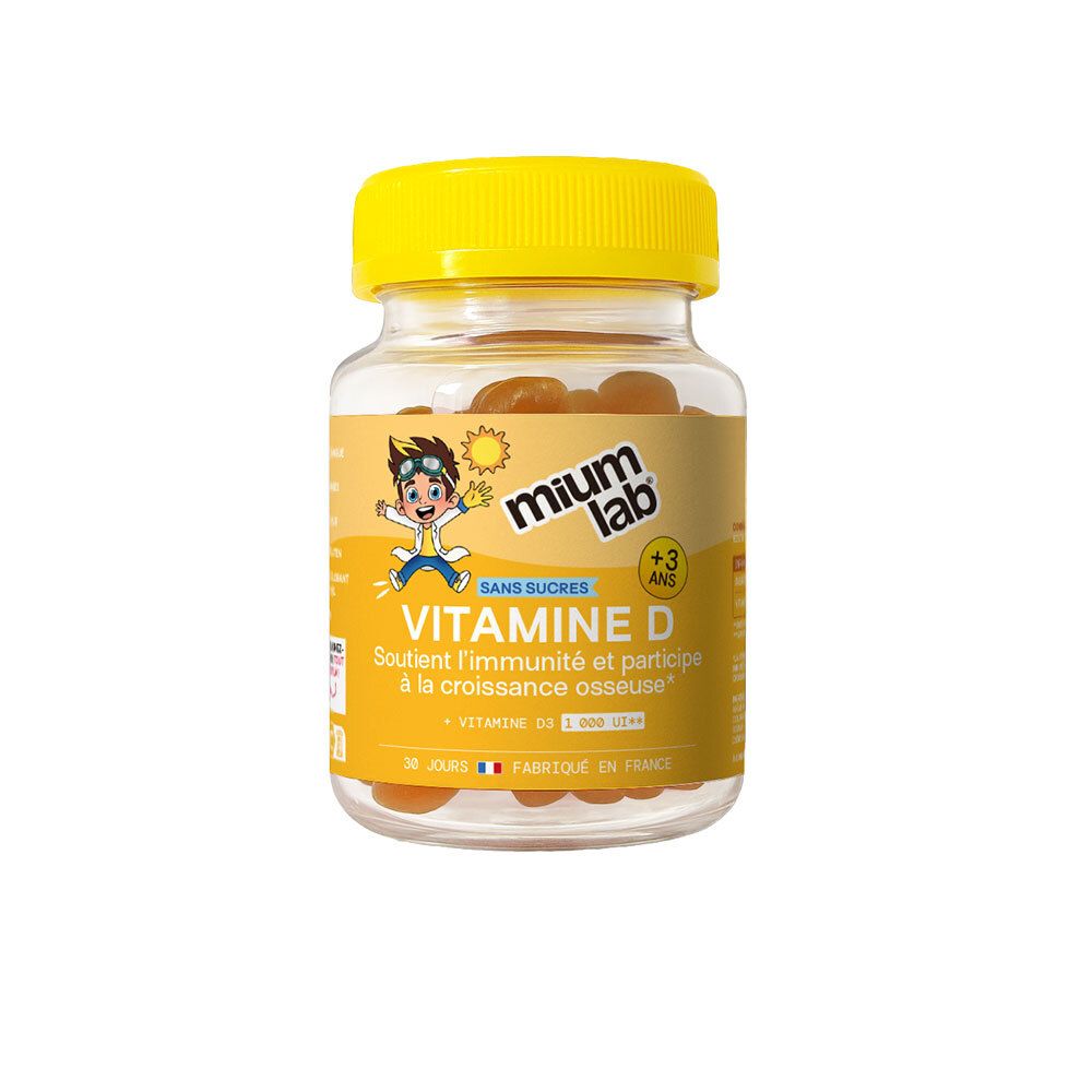 Mium Lab Gummies Vitamine D Enfants