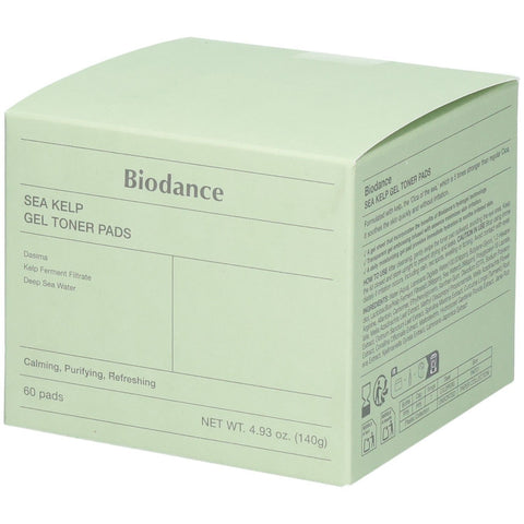 Biodance Disques rafraîchissants aux algues marines (60 pièces)