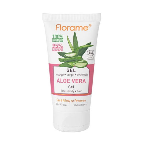 Florame Körper Gel Aloe Vera Bio 50ml
