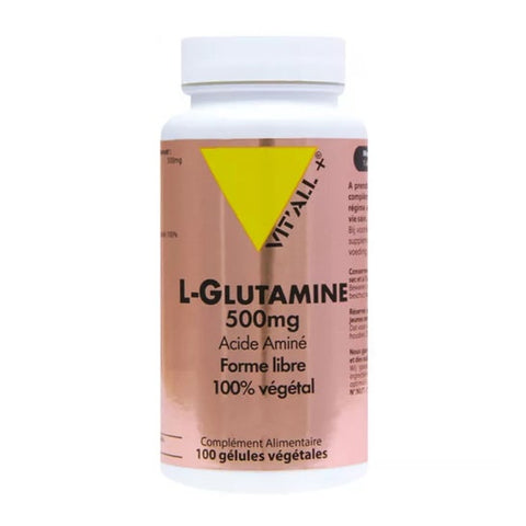Vit'All+ L-Glutamin 500 mg (100 Kapseln)