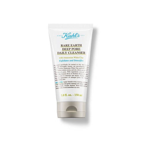 Kiehl's Rare Earth nettoyant quotidien pour pores profonds (150 ml)