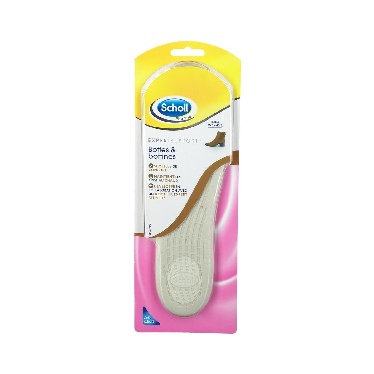 Scholl Semelles Bottes et Bottines (1 paire)