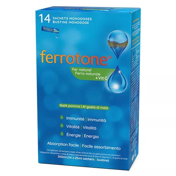 FERROTONE Pomme - 14 sachets monodoses