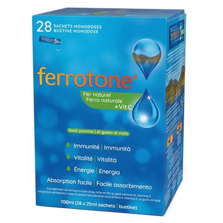 Nelsons FERROTONE® Pomme - 28 sachets monodoses