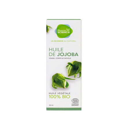 Pharmascience Huile Végétale de Jojoba Bio (50 ml)
