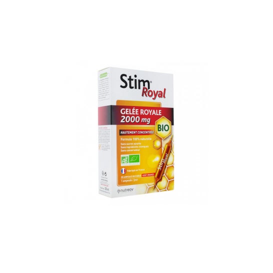 Nutreov Stim Royal Gelée royale 2000mg Bio 20 ampoules