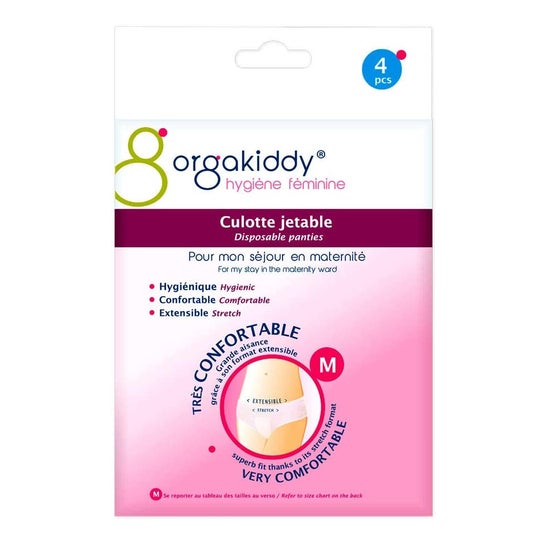 Orgakiddy Culotte jetable taille M (4 culottes)