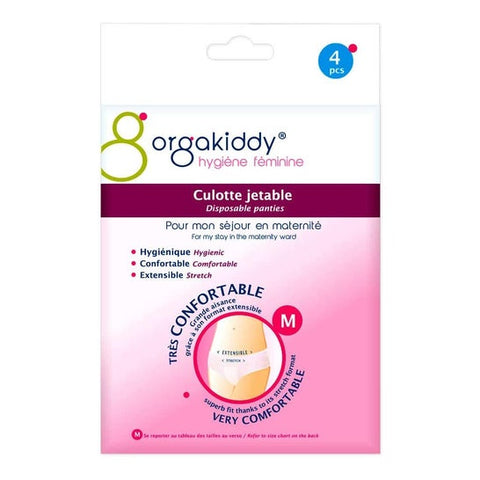 Orgakiddy Damenhygiene Einwegslips Größe M 4 Stück