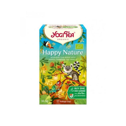 Yogi Tea Infusion Ayurvédique Happy Nature 17 Sachets
