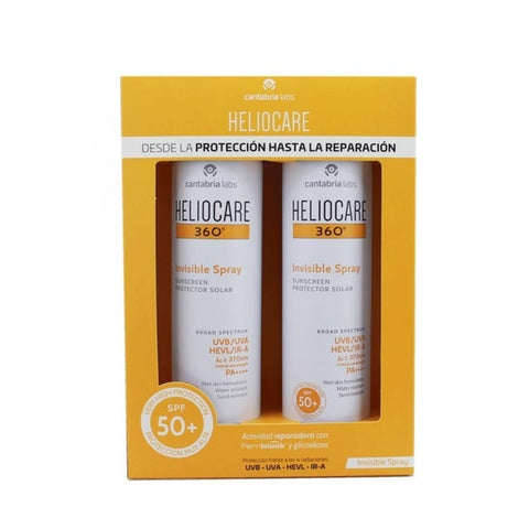 Heliocare 360° Spray Invisible SPF50+ 2x200 ml