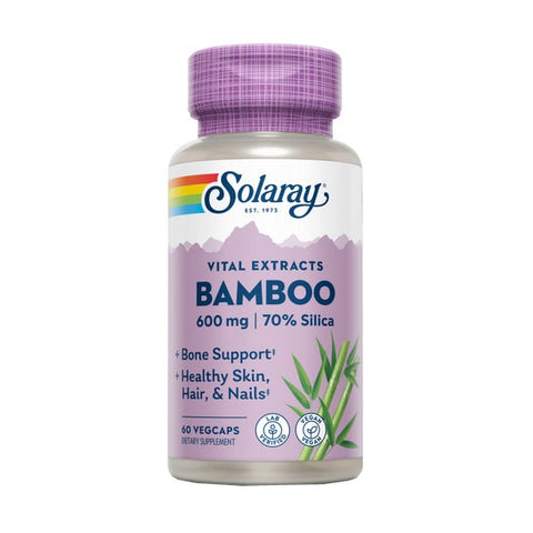 Solaray Bambus-Silizium 300 mg 60 Kapseln
