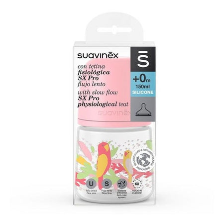 Suavinex Biberon Fisio Silic Sx Pro S +0M (150 ml)