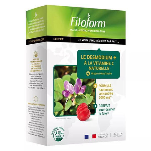 Fitoform Desmodium+ mit natürlichem Vitamin C 20 Ampullen