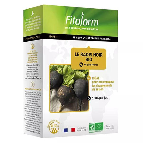 Fitoform Schwarzer Rettich Bio 20 Ampullen