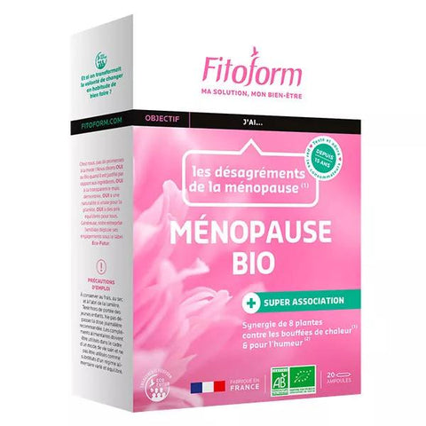 Fitoform Ménopause Bio 20 Ampullen
