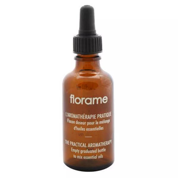 Florame Aromathérapie Flacon Doseur pour le Mélange d'Huiles Essentielles 50ml