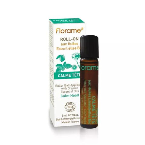 Florame Aromatherapy Organic Head Soothing Roll-On 5ml