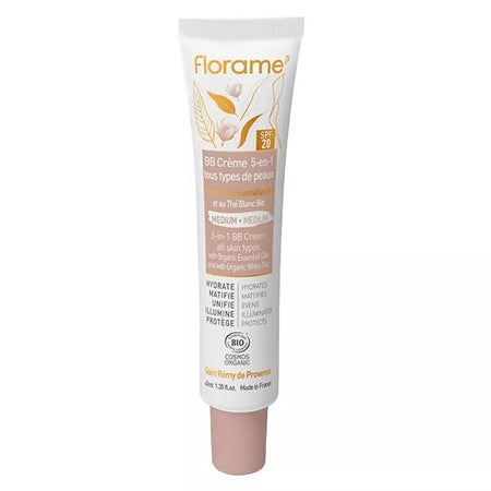 Florame BB Crème 5 en 1 SPF 20 Médium Bio 40ml