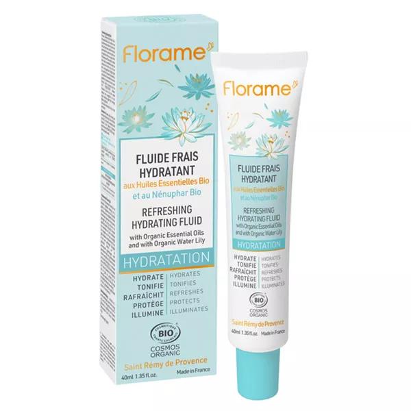 Florame Hydratation Fluide Frais Hydratant Bio (40 ml)