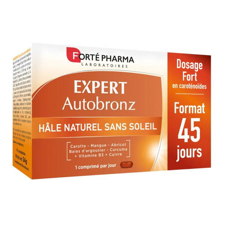 Forté Pharma Expert Autobronz Naturel Cuivre Curcuma (45 comprimés)