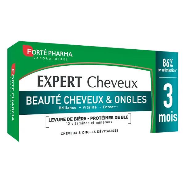 Forté Pharma Expert Cheveux Beauté Ongles Levure de bière Biotine 84 comprimés