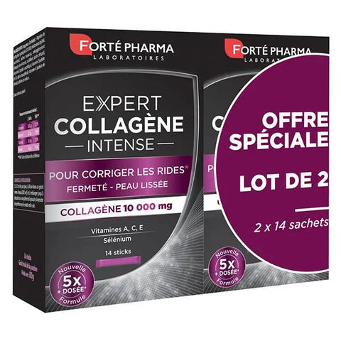 Forté Pharma Expert Collagène Intense Selen Vitamin C Packung 2x 14 Sticks