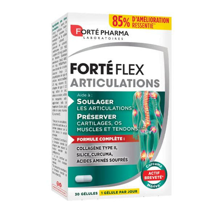 Forté Pharma Forté Flex Articulations Collagène Type II et Curcuma - 30 gélules
