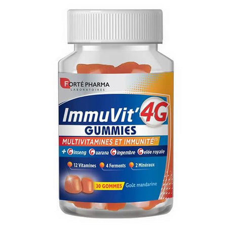 Forté Pharma ImmuVit'4G Gummies Energie Multivitamines Immunité 30 gommes